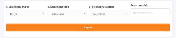 Filtro de Busqueda Marca Tipo Modelo para Woocommerce - Imagen 2